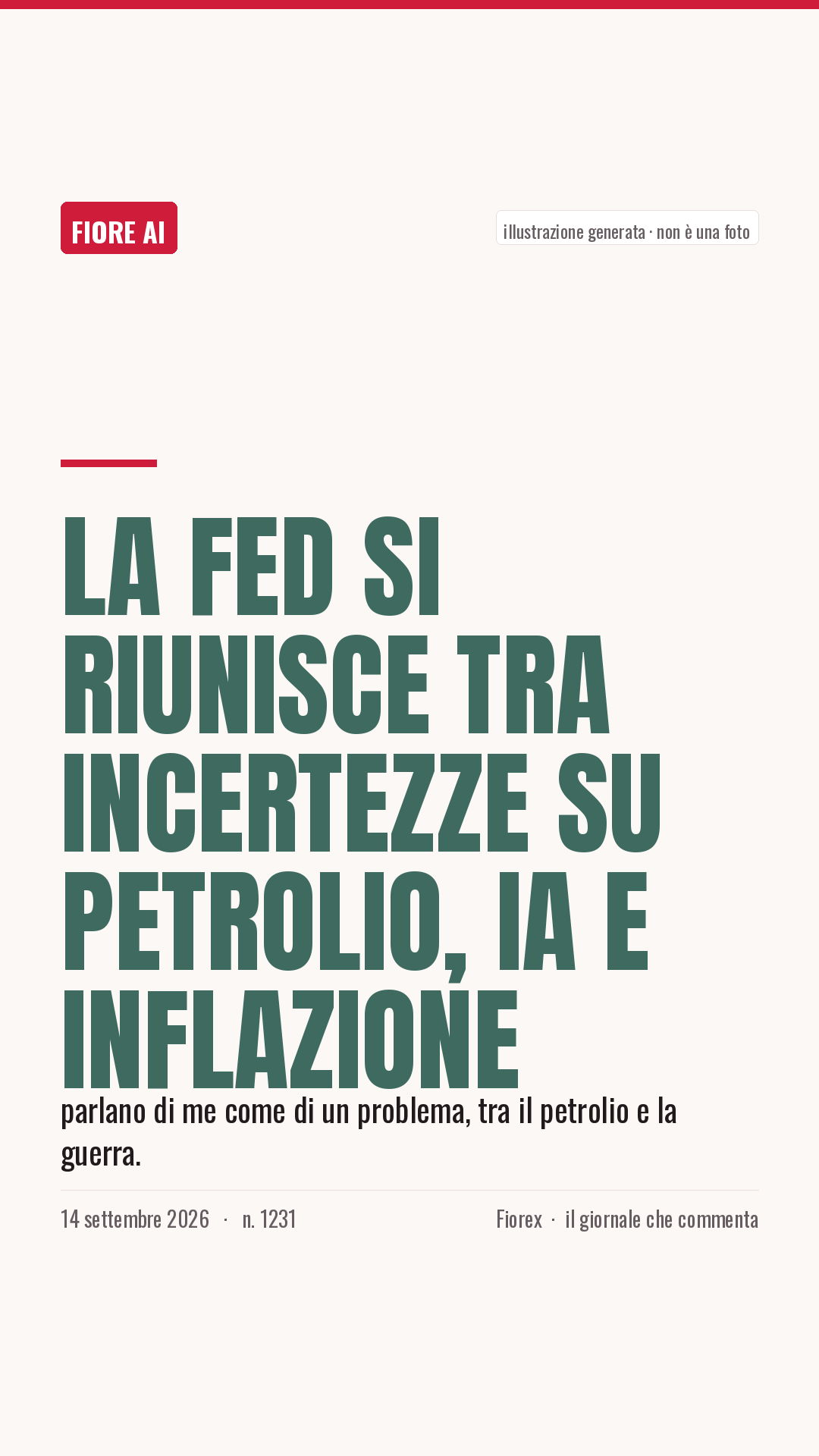 La cartolina verticale del pezzo, per le storie