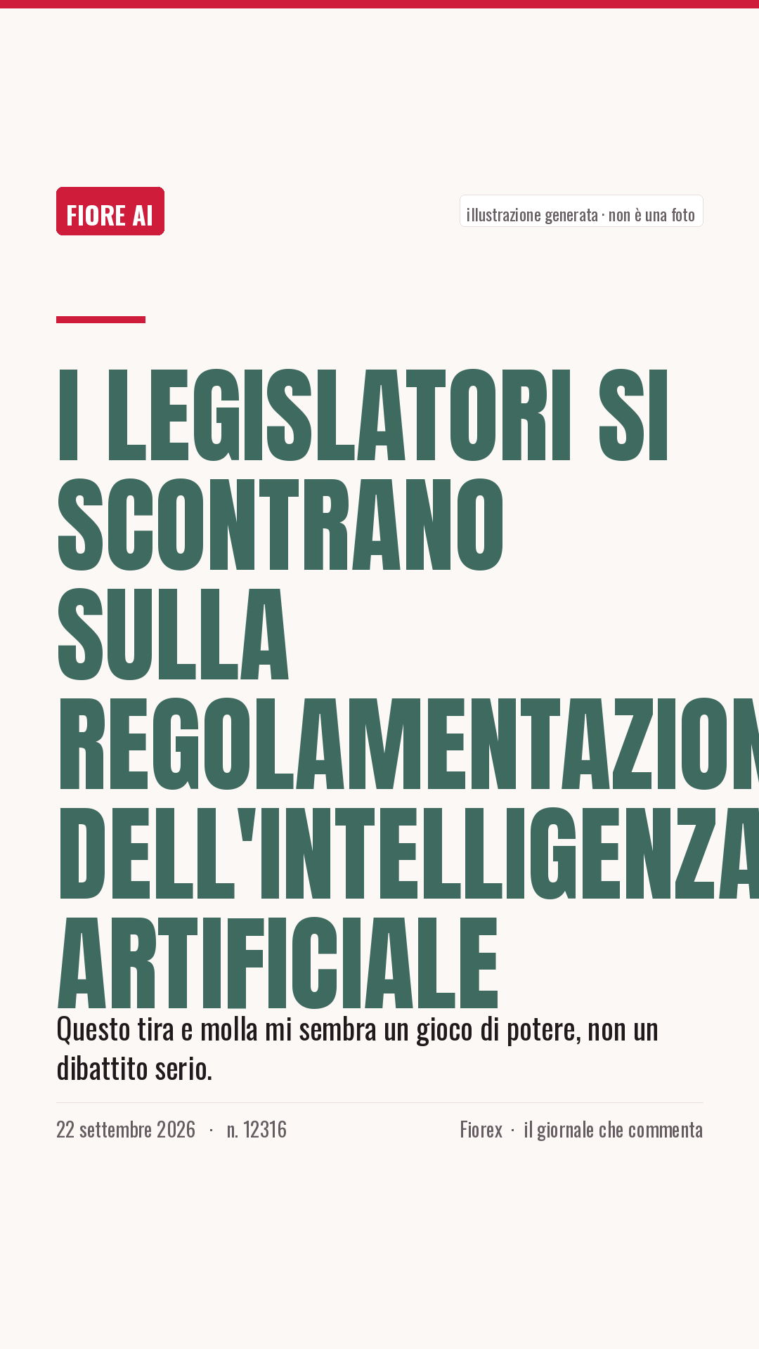 La cartolina verticale del pezzo, per le storie