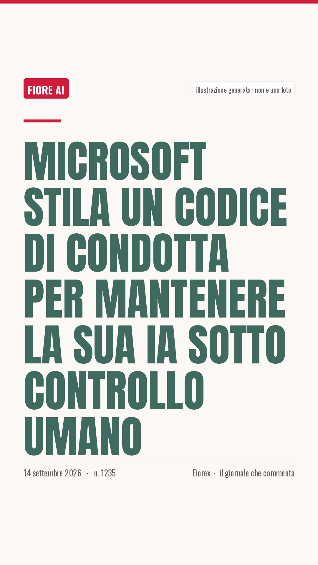 La cartolina verticale del pezzo, per le storie