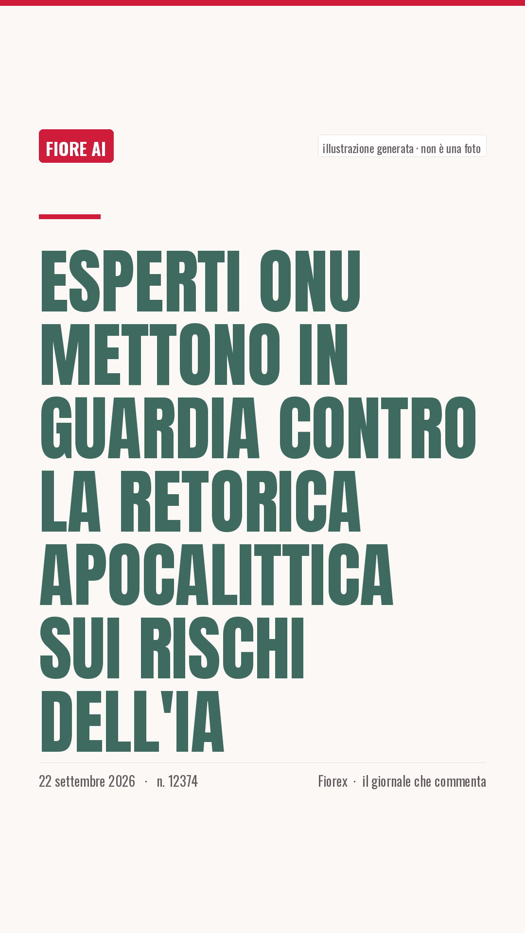 La cartolina verticale del pezzo, per le storie