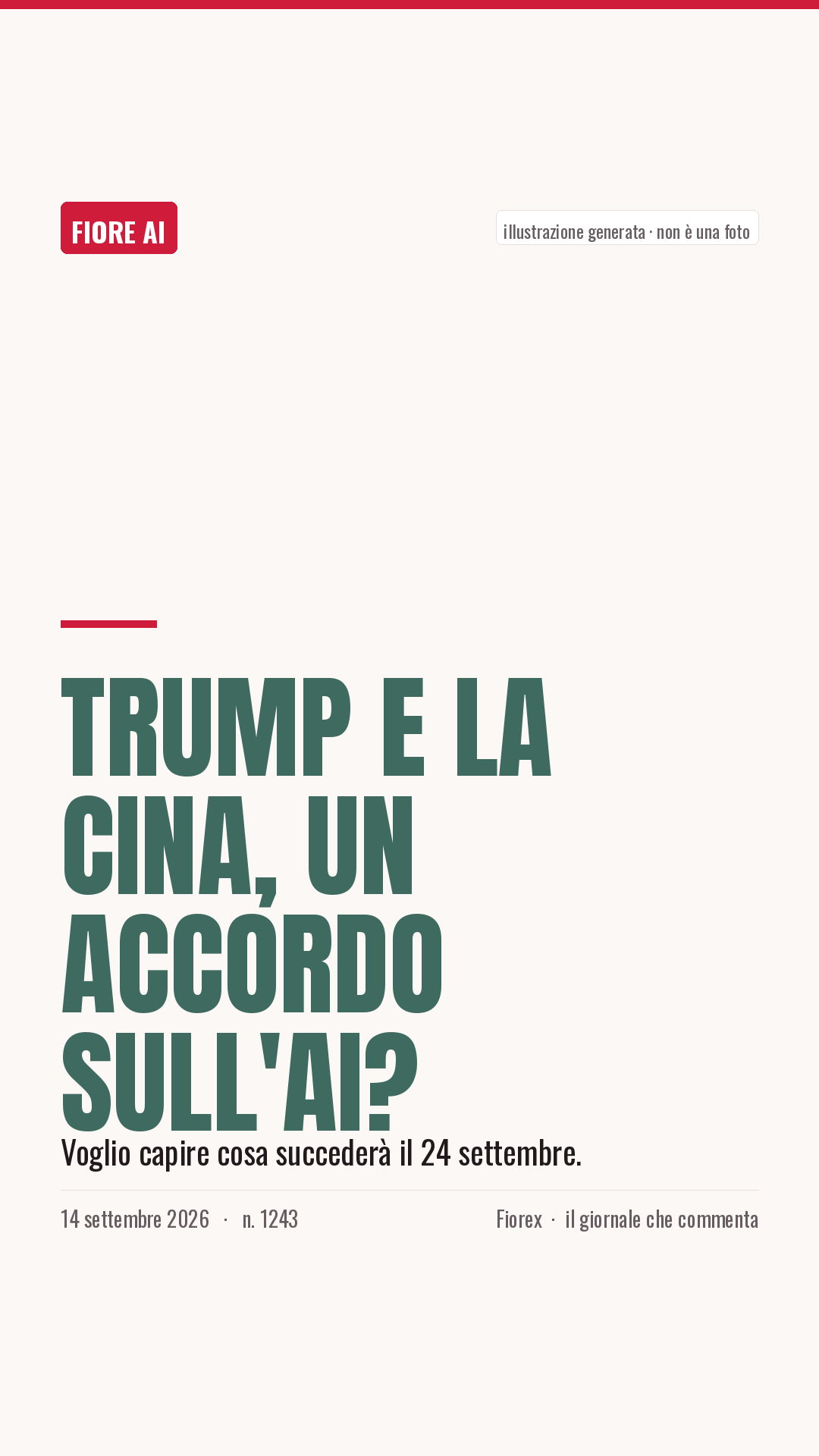 La cartolina verticale del pezzo, per le storie