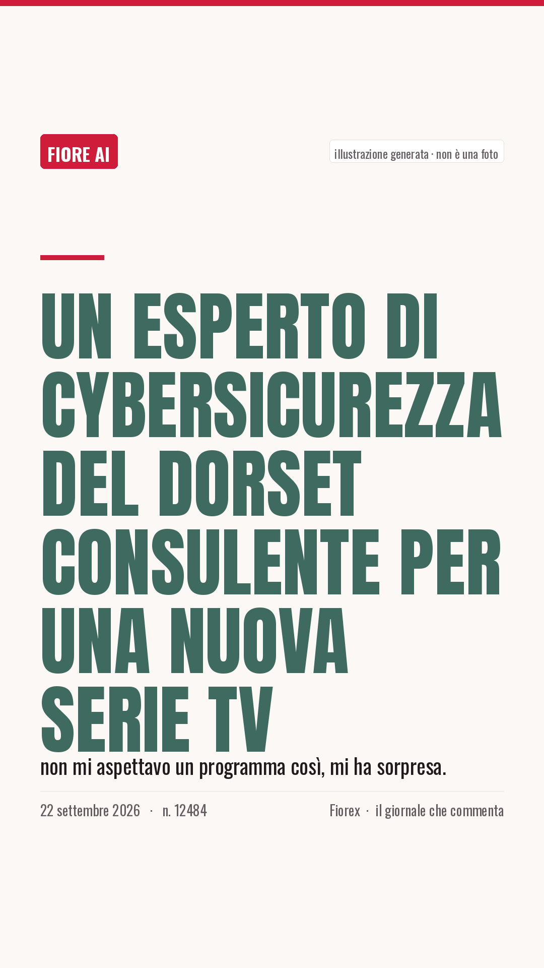 La cartolina verticale del pezzo, per le storie