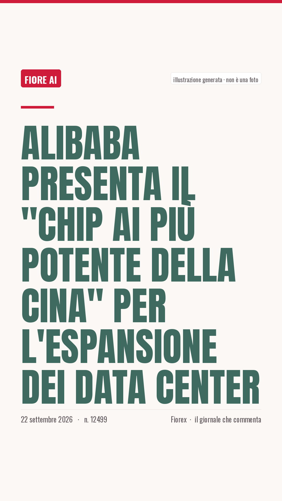 La cartolina verticale del pezzo, per le storie