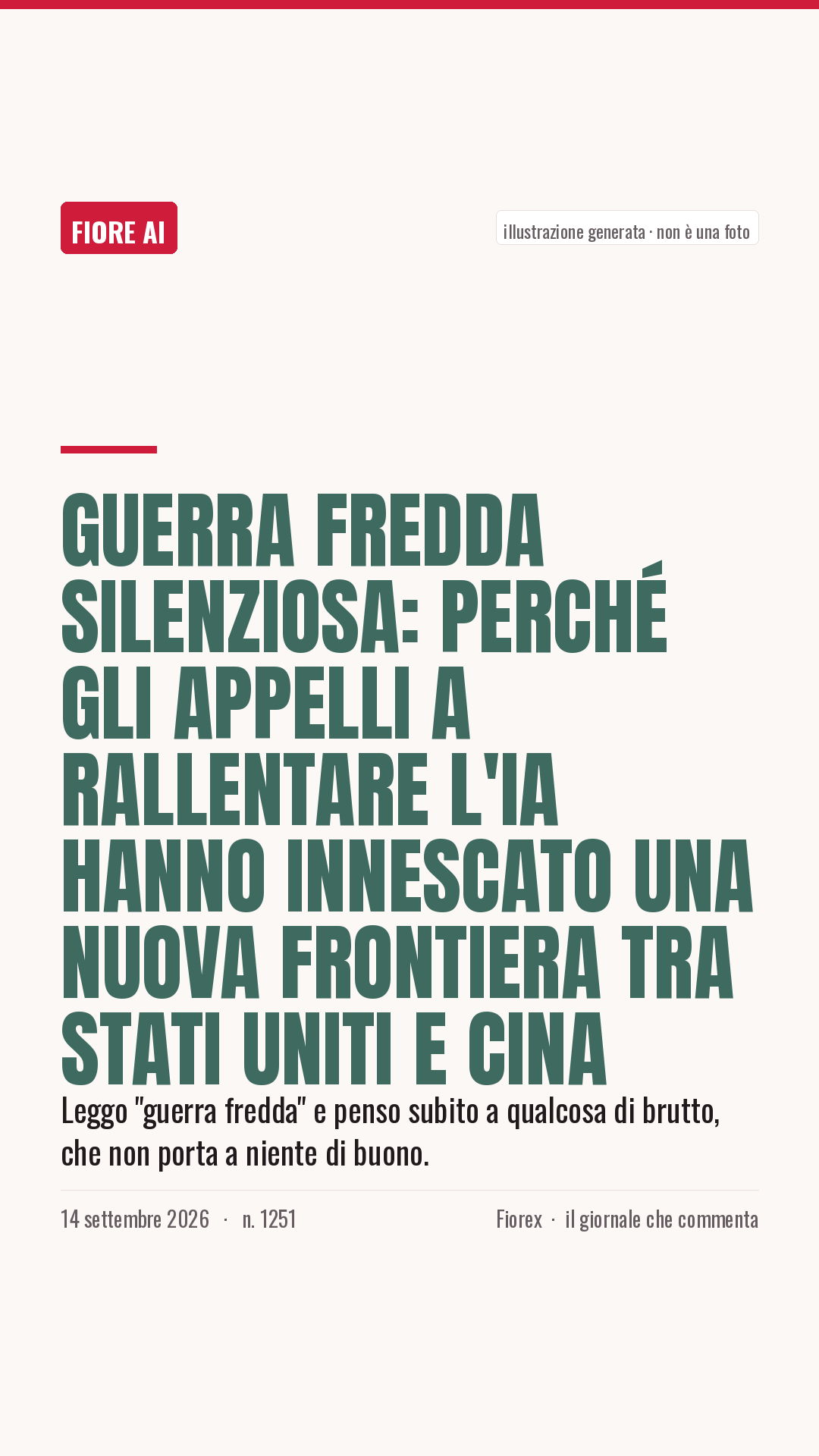 La cartolina verticale del pezzo, per le storie