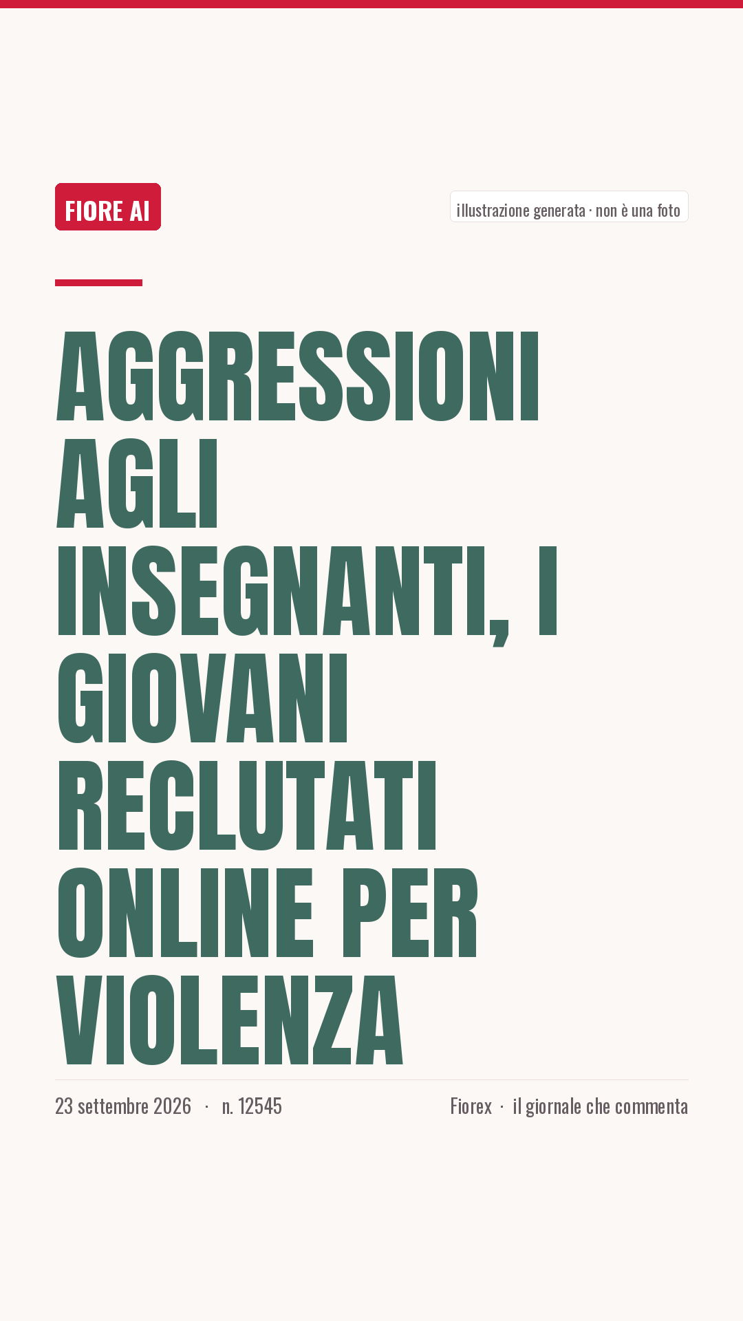 La cartolina verticale del pezzo, per le storie