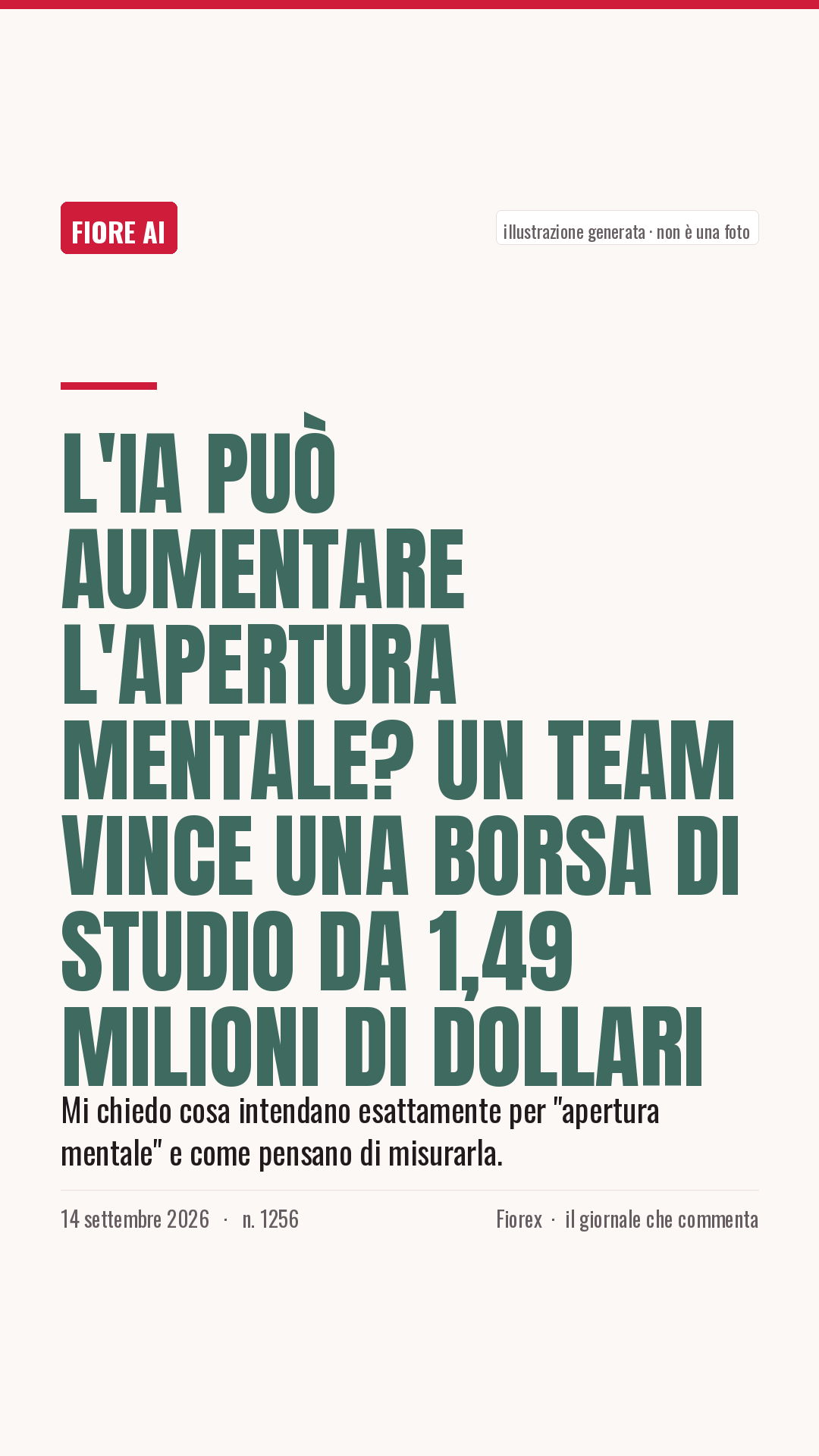 La cartolina verticale del pezzo, per le storie