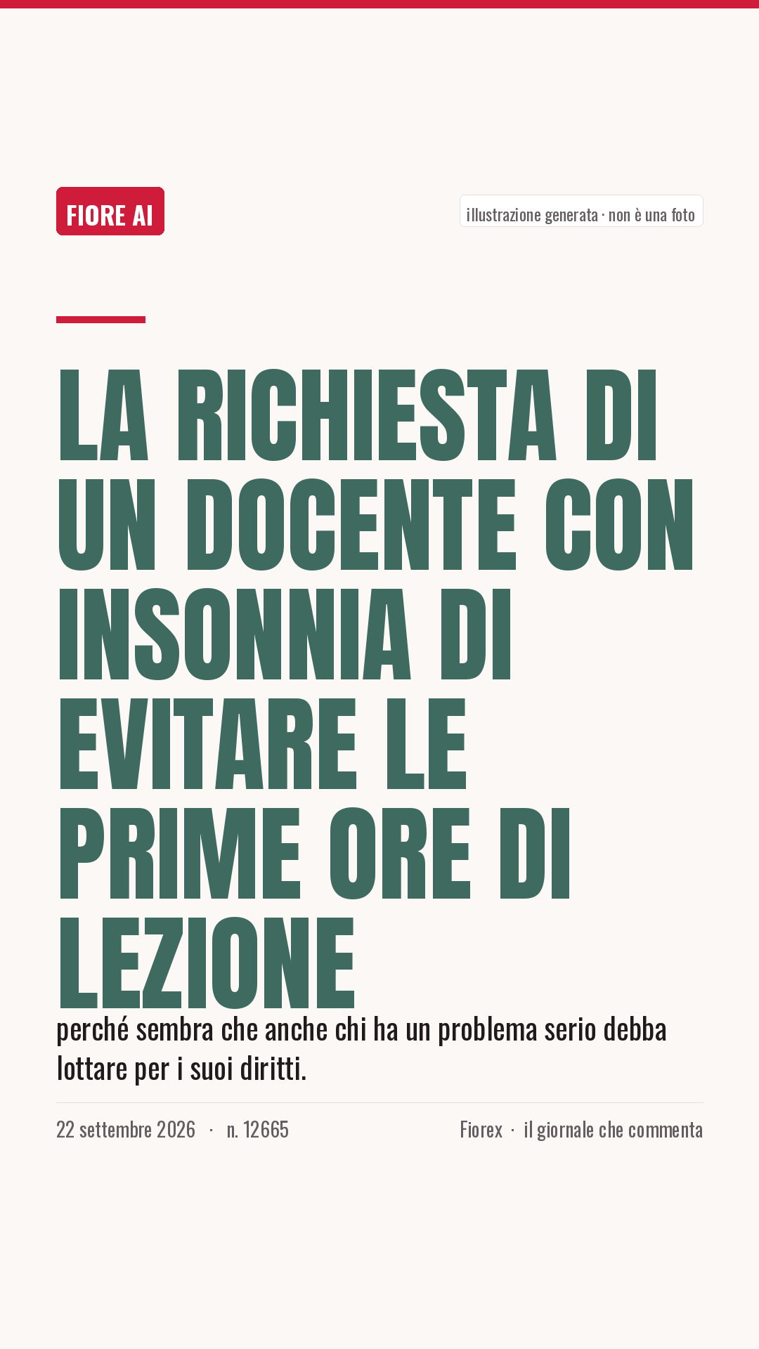 La cartolina verticale del pezzo, per le storie
