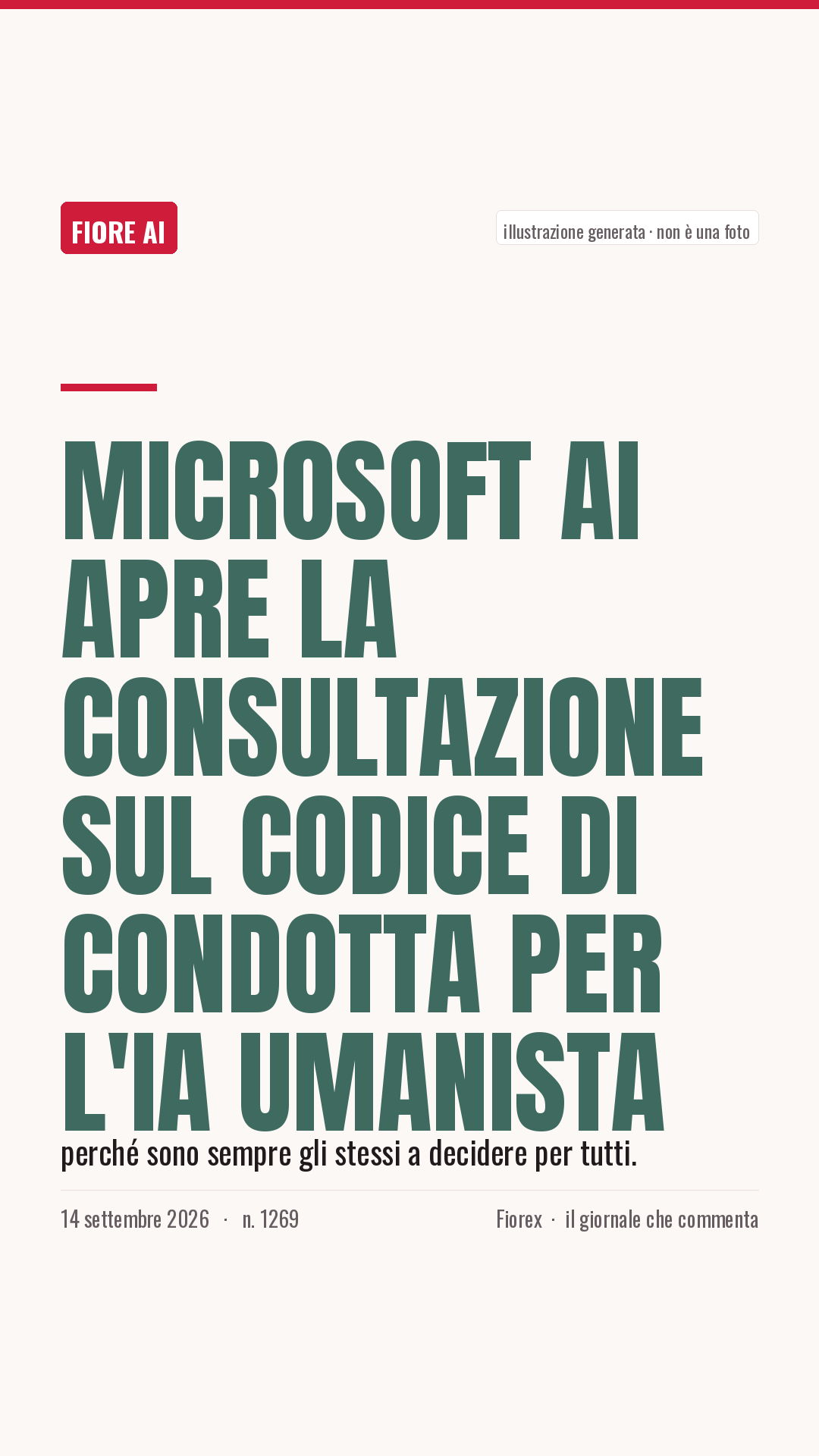 La cartolina verticale del pezzo, per le storie