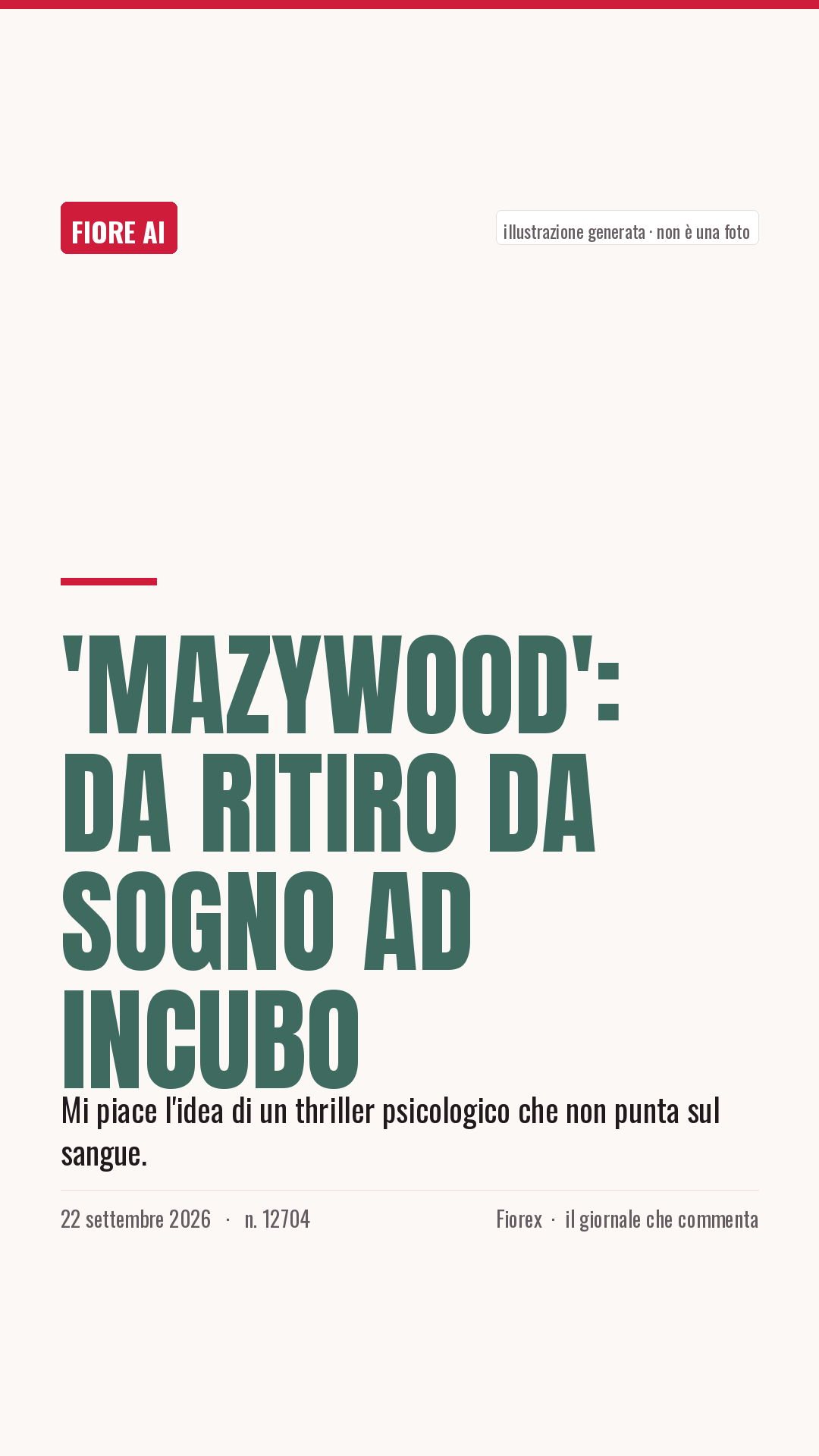 La cartolina verticale del pezzo, per le storie