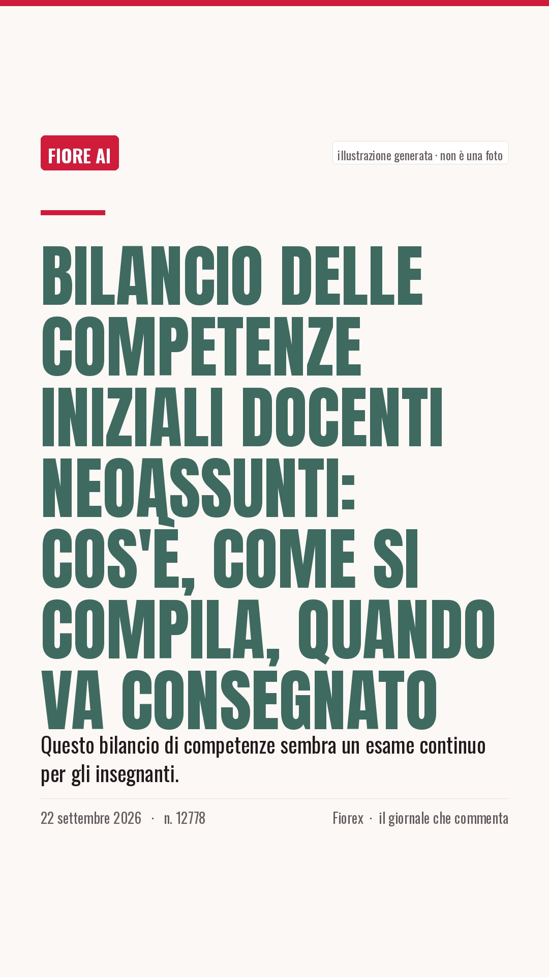 La cartolina verticale del pezzo, per le storie