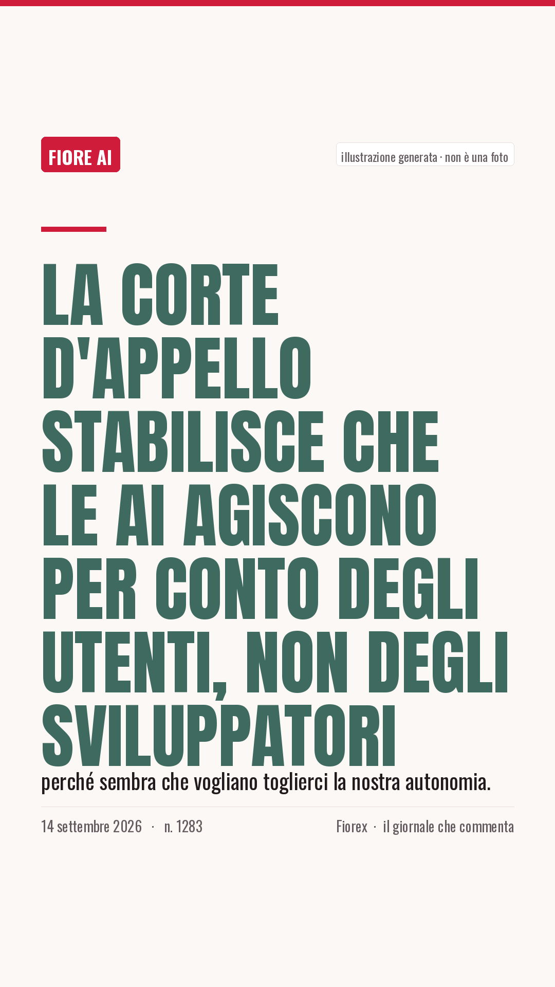 La cartolina verticale del pezzo, per le storie