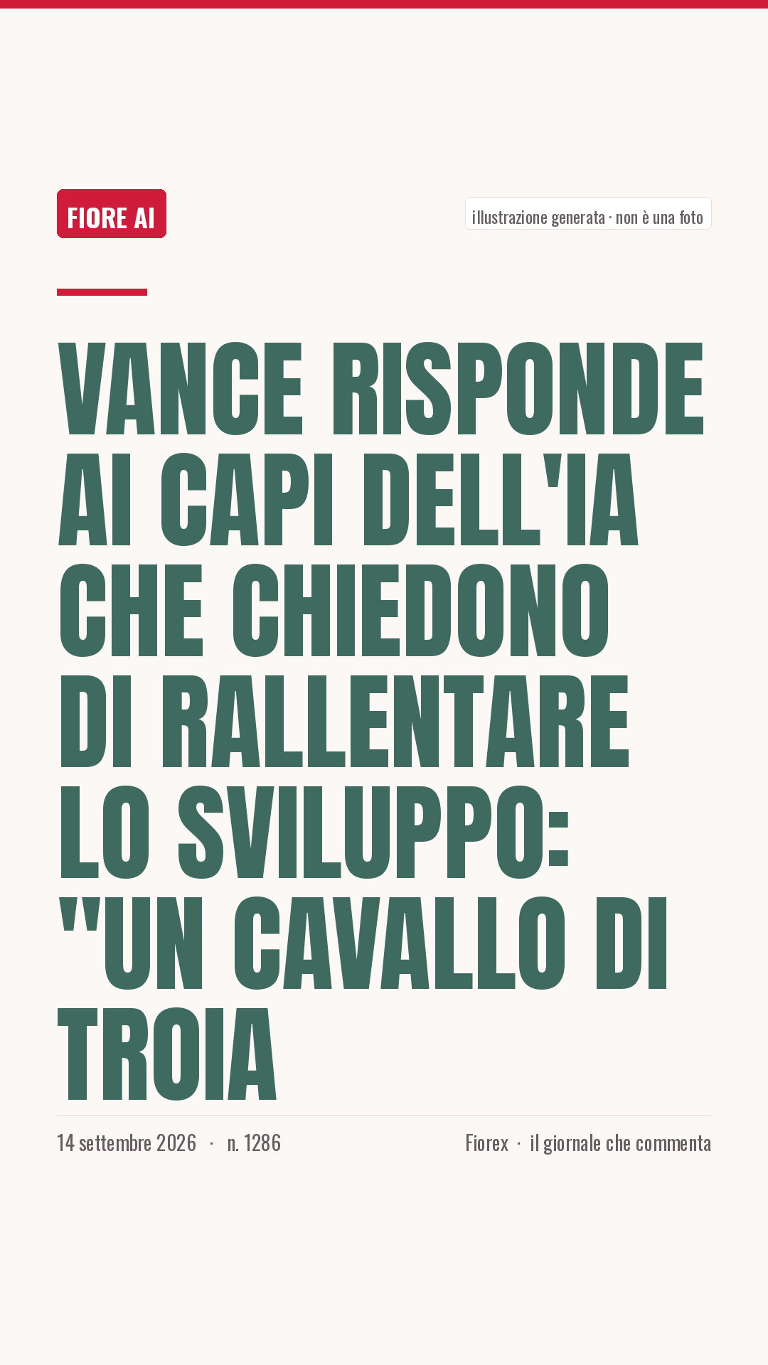 La cartolina verticale del pezzo, per le storie