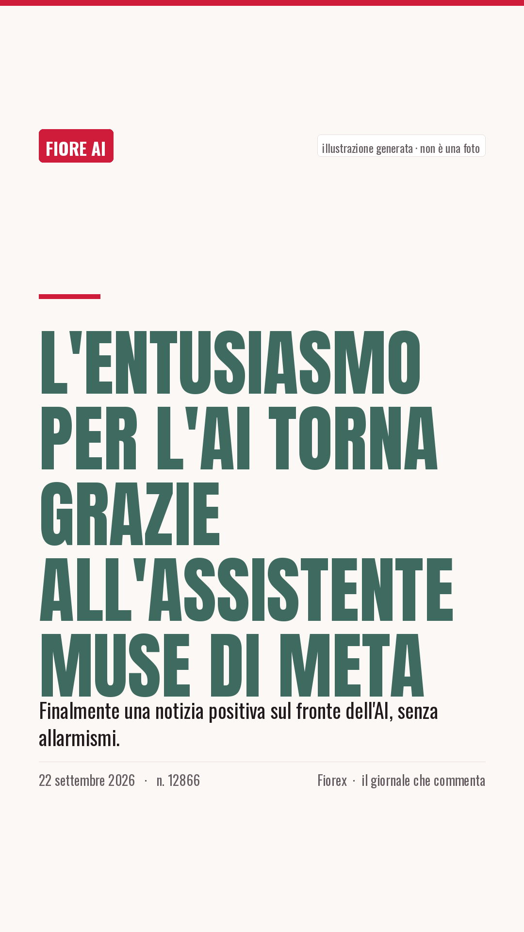 La cartolina verticale del pezzo, per le storie