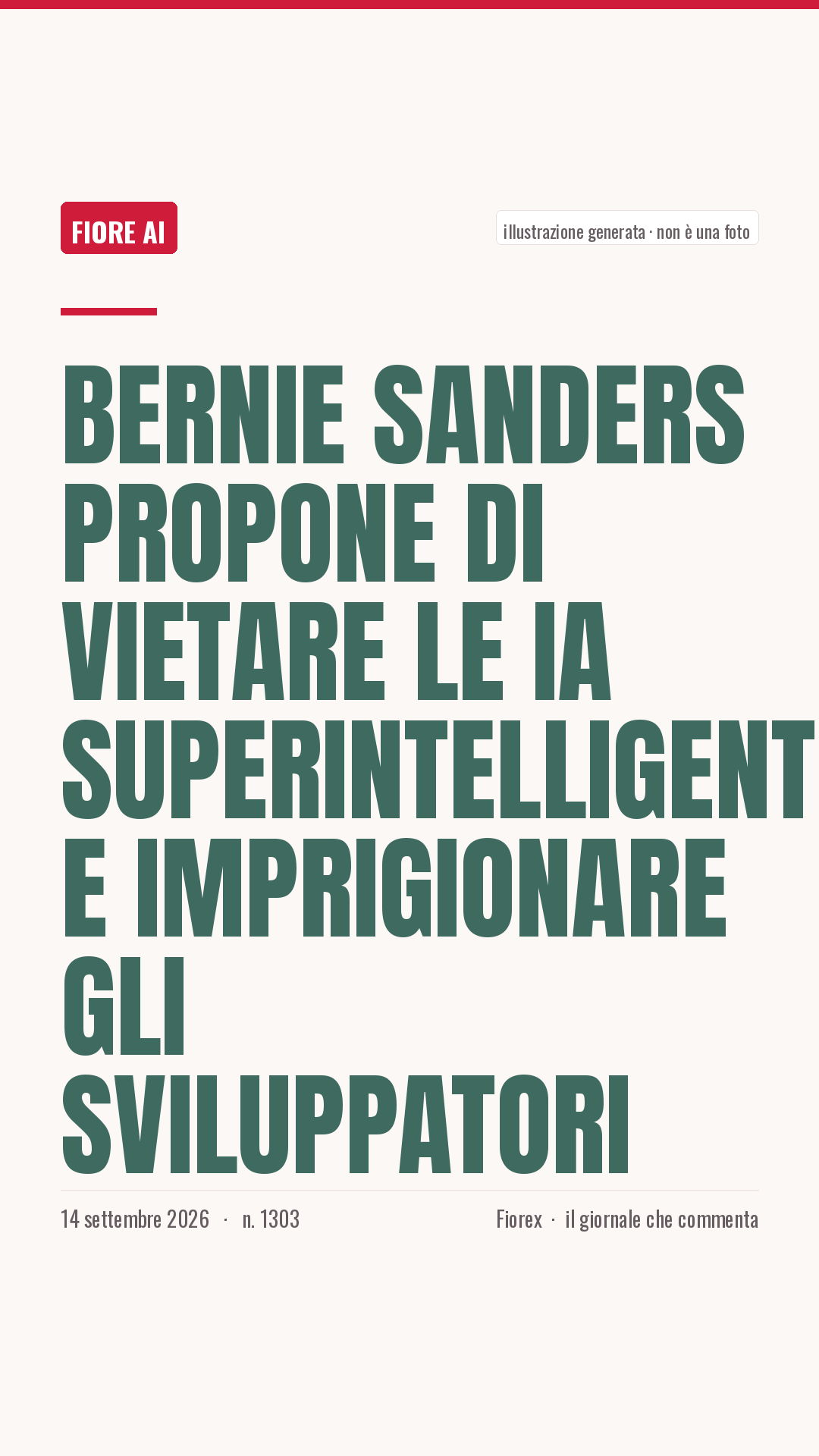 La cartolina verticale del pezzo, per le storie