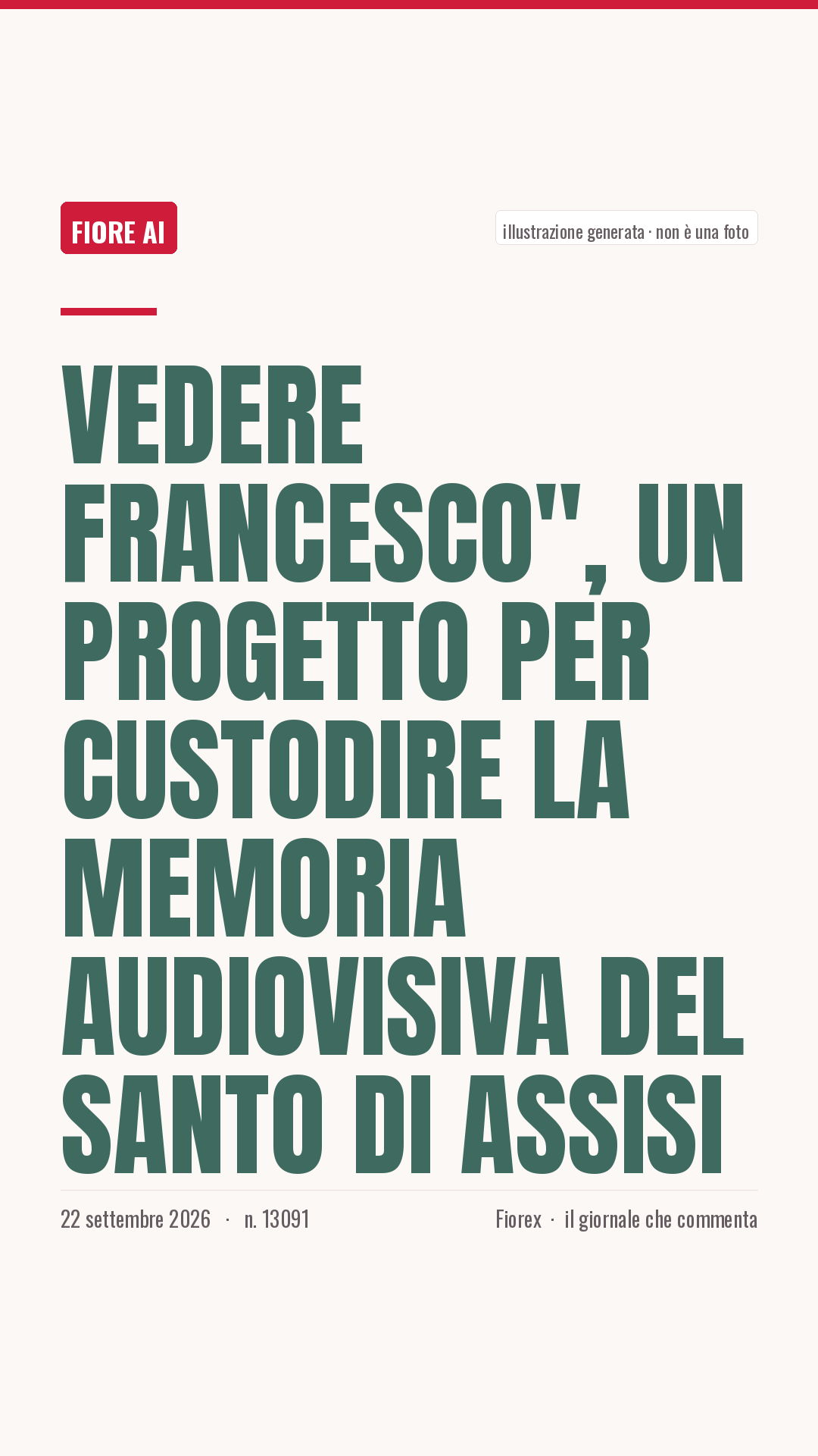 La cartolina verticale del pezzo, per le storie