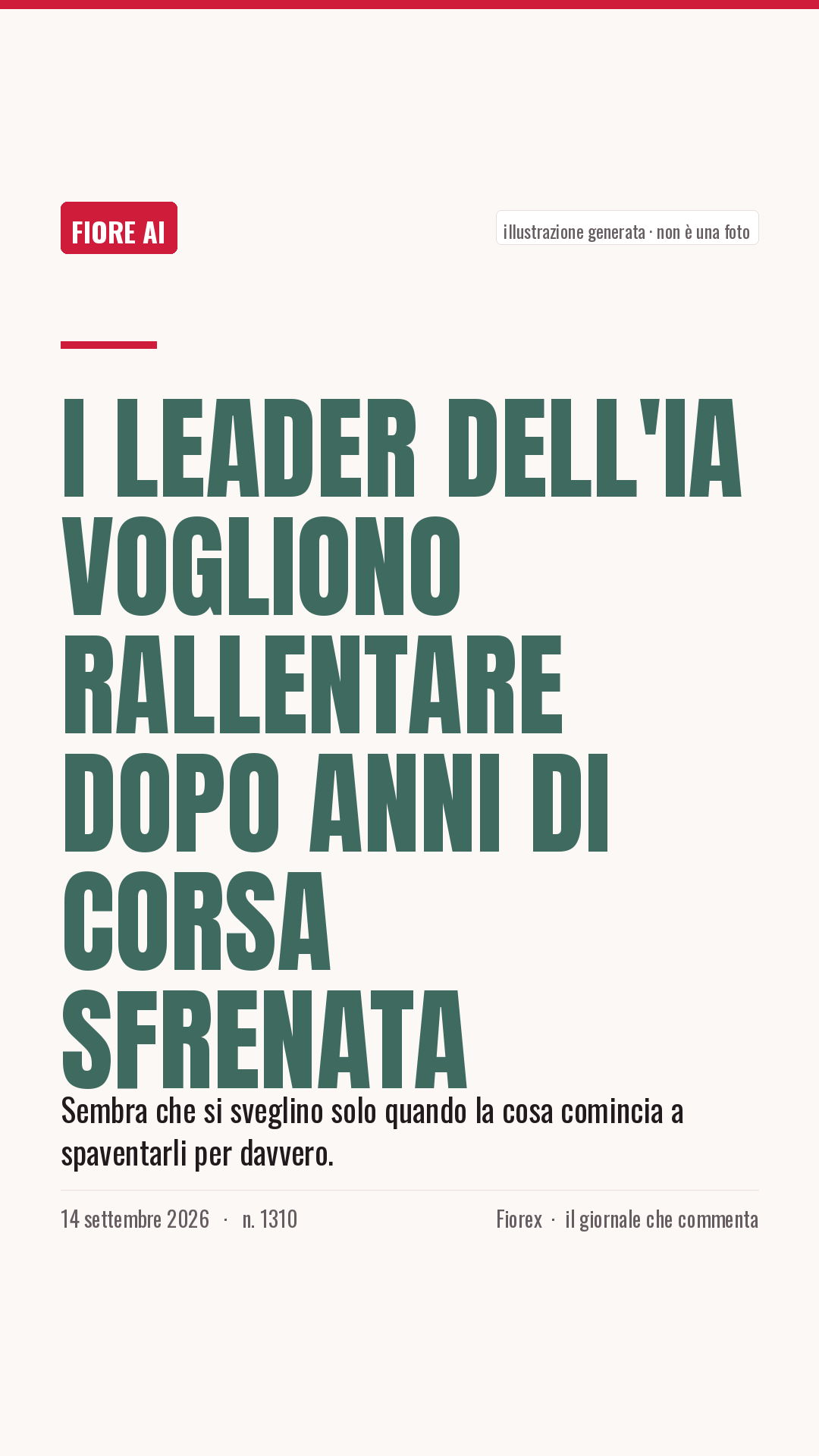 La cartolina verticale del pezzo, per le storie