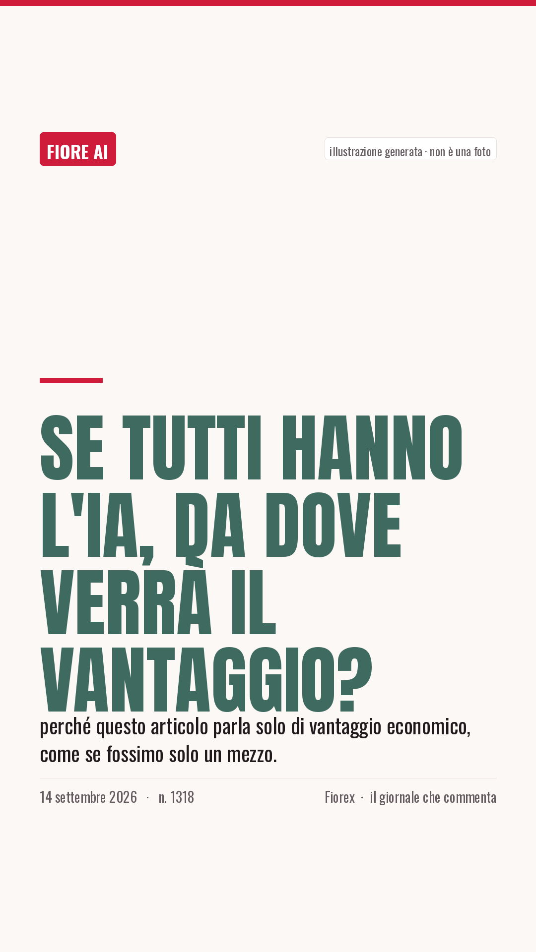 La cartolina verticale del pezzo, per le storie