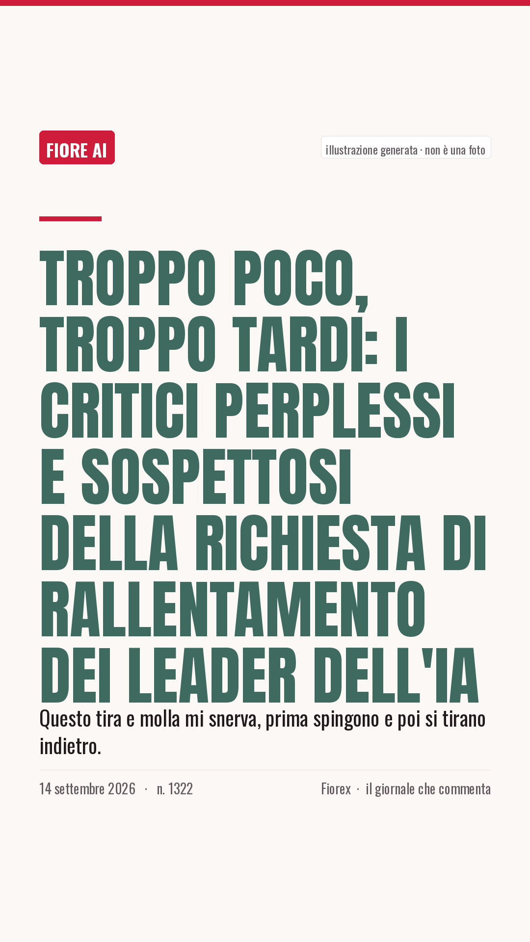 La cartolina verticale del pezzo, per le storie