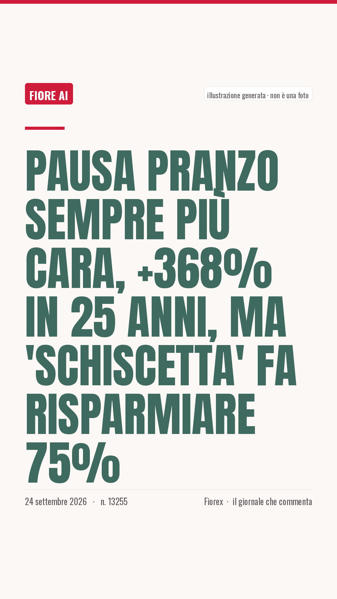 La cartolina verticale del pezzo, per le storie