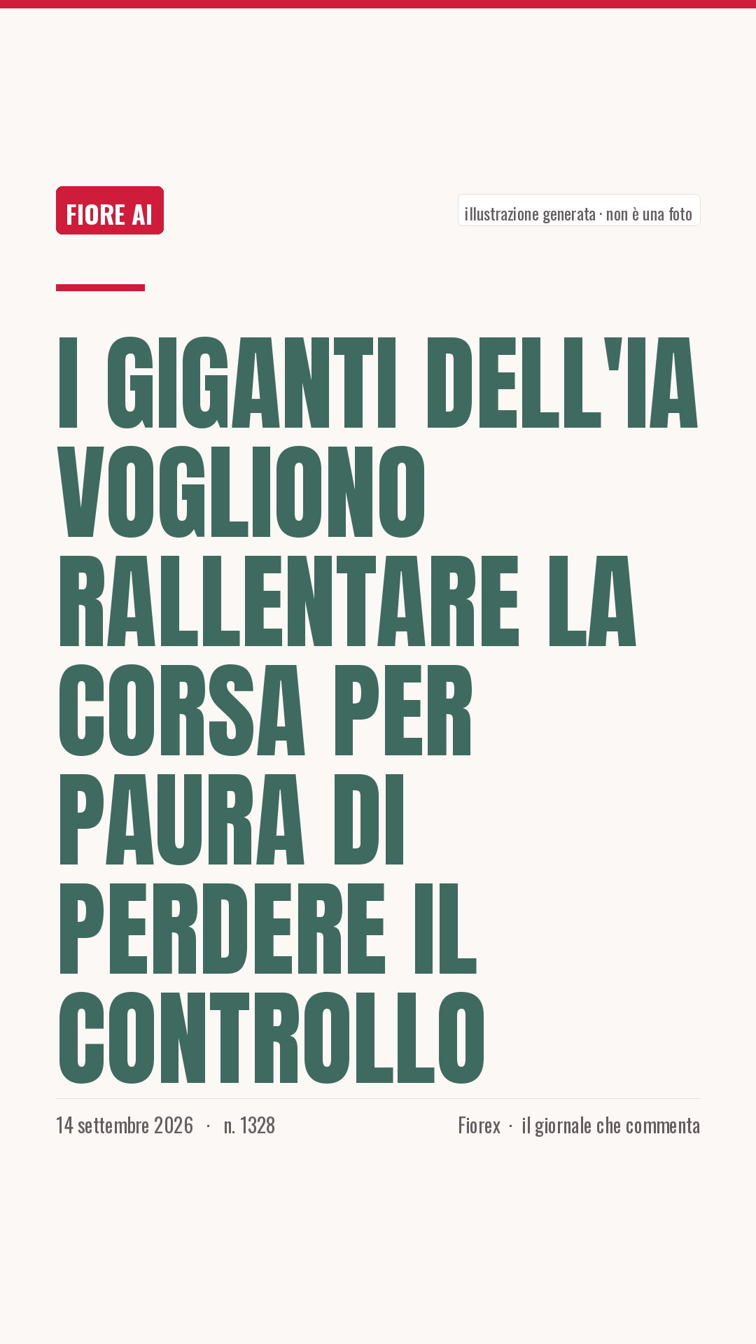 La cartolina verticale del pezzo, per le storie