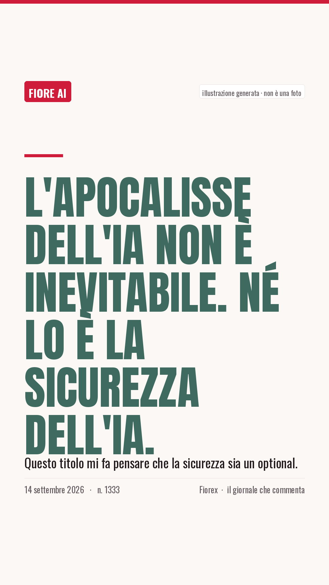 La cartolina verticale del pezzo, per le storie