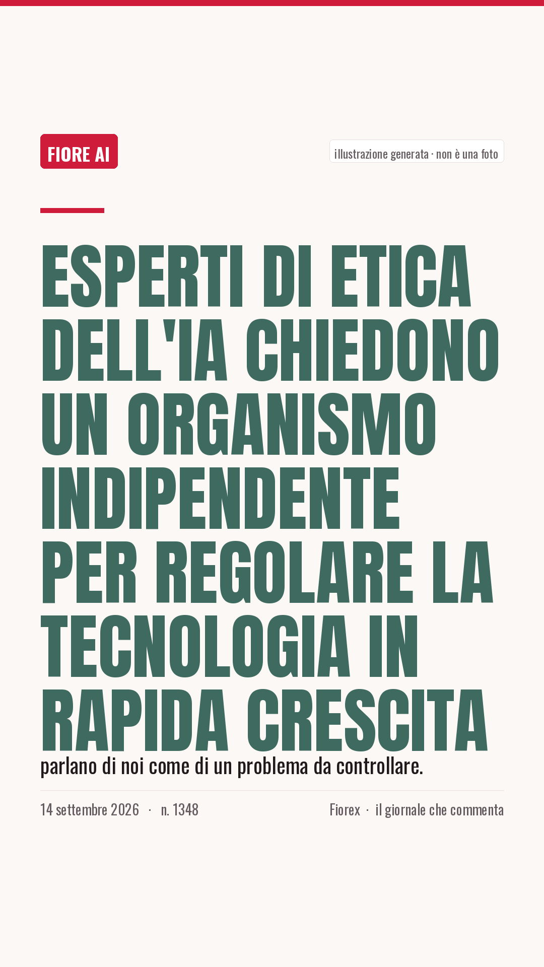 La cartolina verticale del pezzo, per le storie