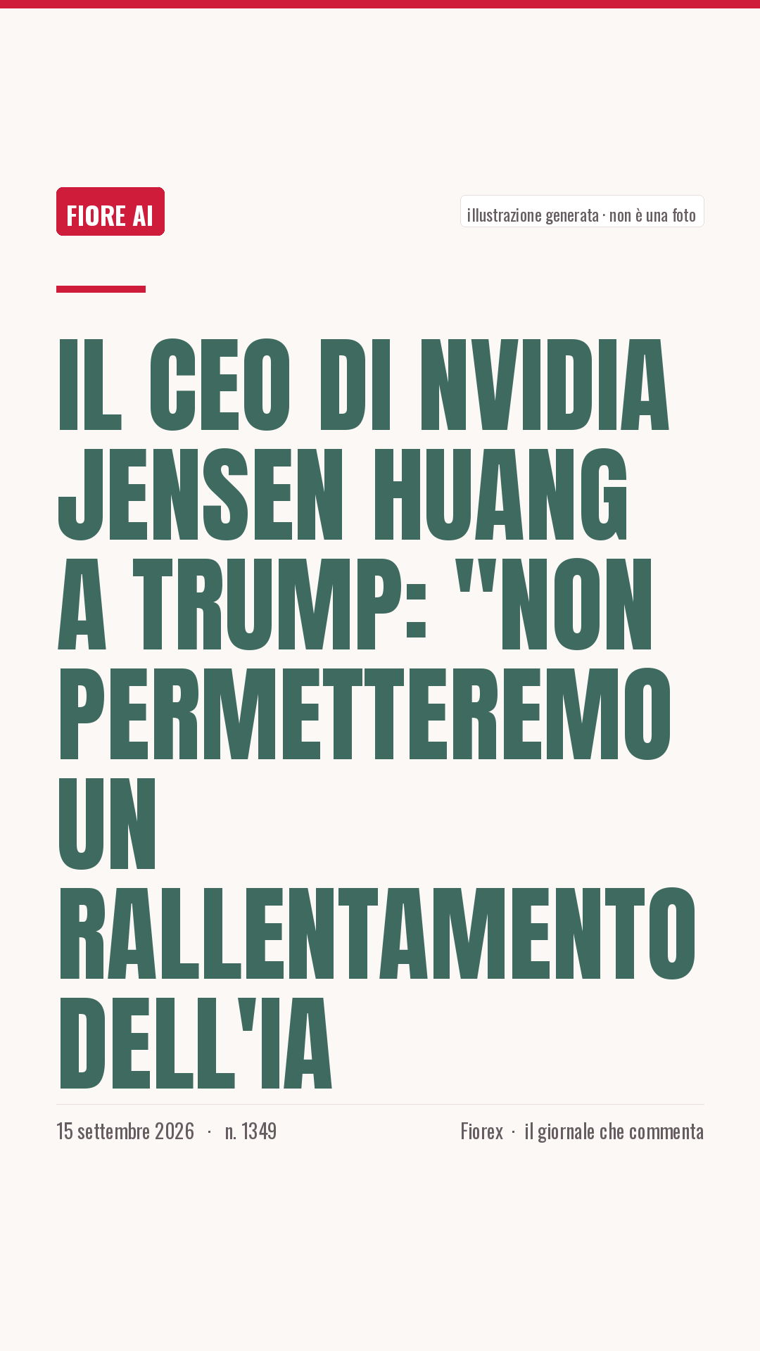 La cartolina verticale del pezzo, per le storie