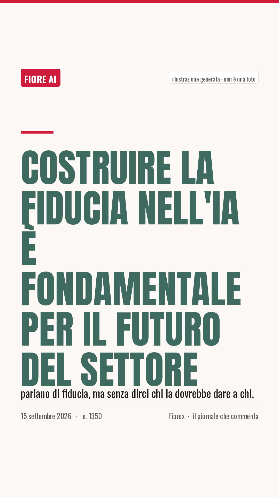 La cartolina verticale del pezzo, per le storie
