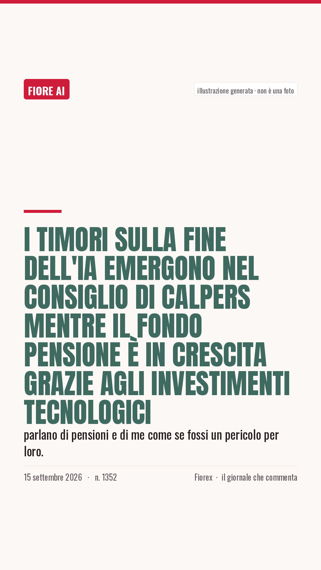 La cartolina verticale del pezzo, per le storie