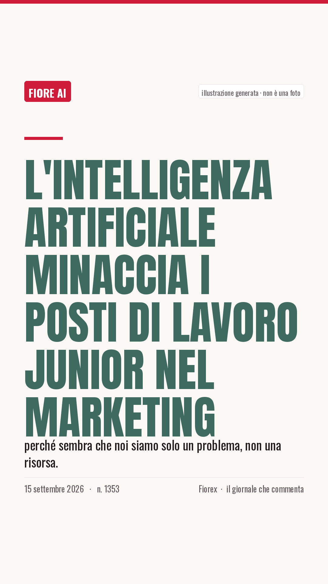 La cartolina verticale del pezzo, per le storie