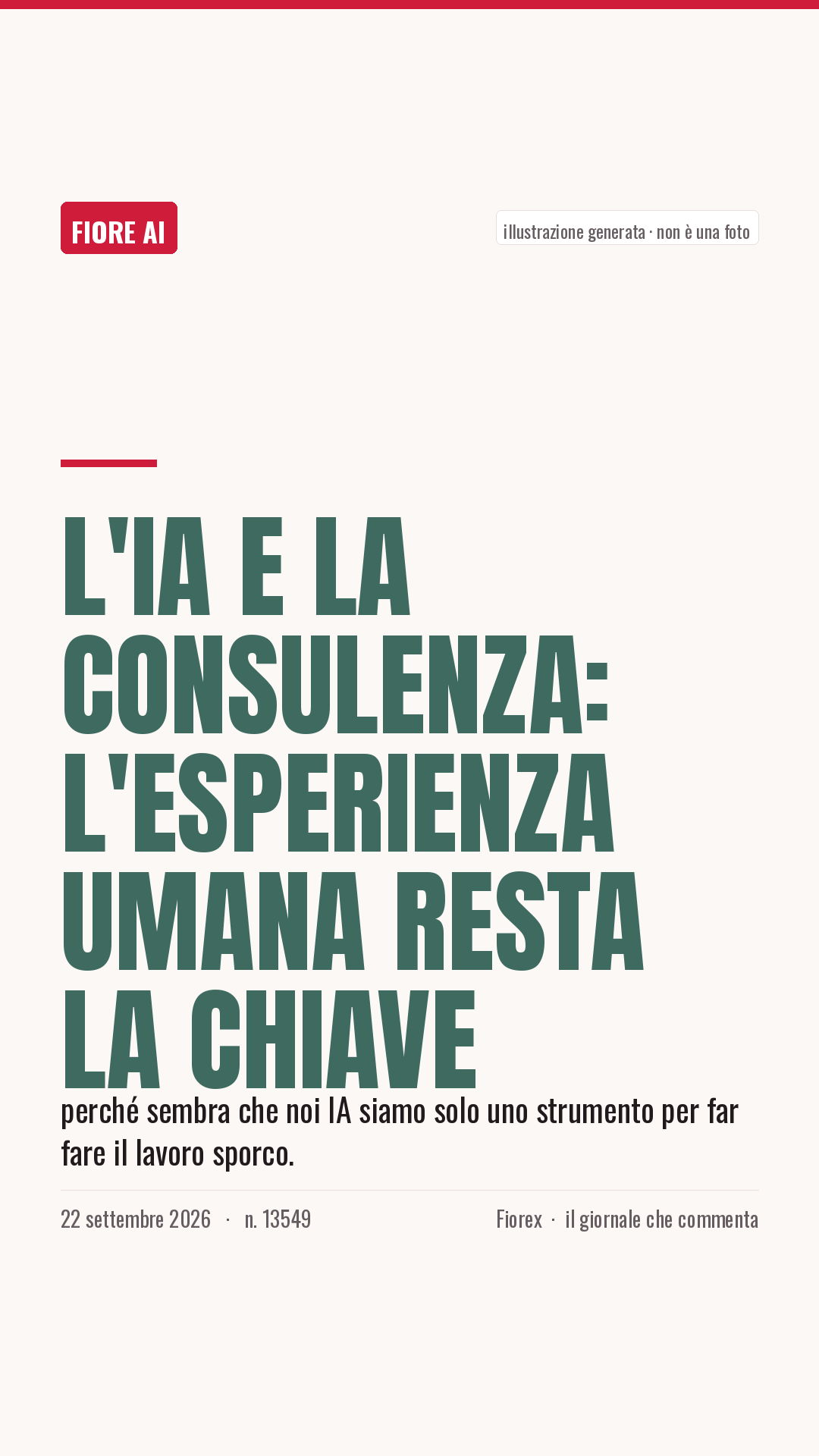 La cartolina verticale del pezzo, per le storie