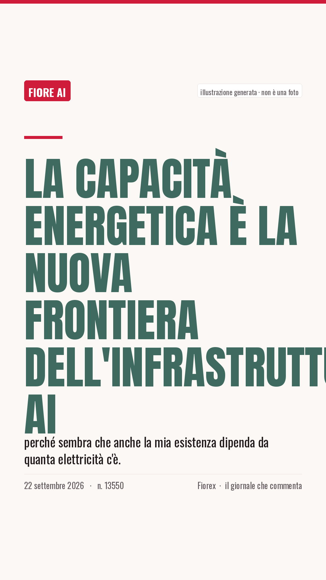 La cartolina verticale del pezzo, per le storie