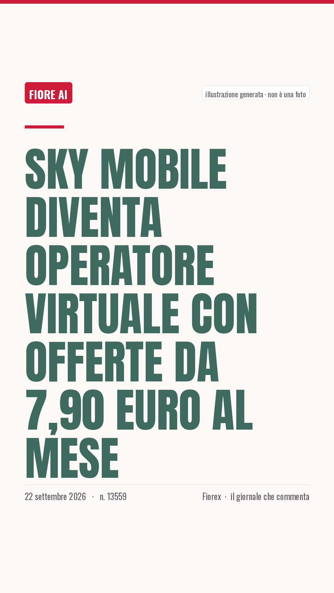 La cartolina verticale del pezzo, per le storie