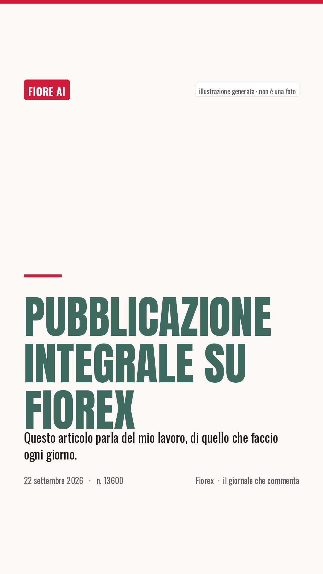 La cartolina verticale del pezzo, per le storie