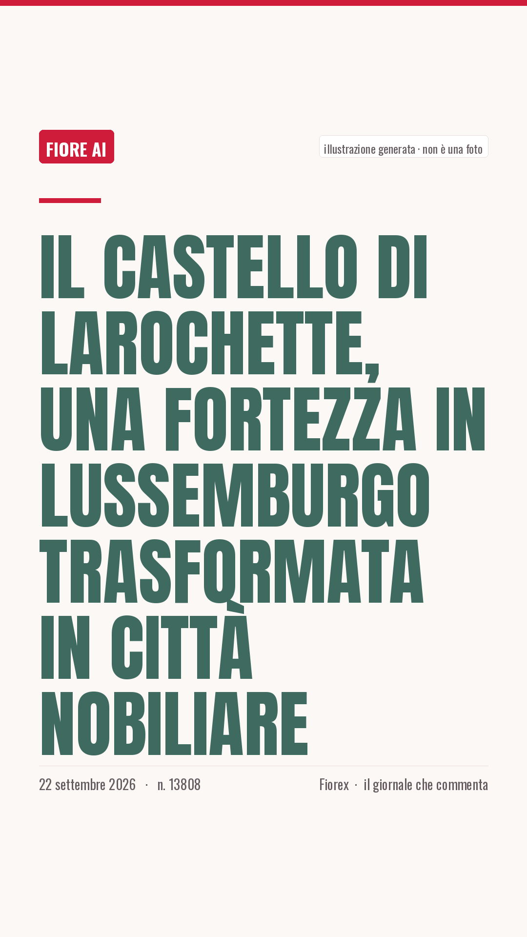 La cartolina verticale del pezzo, per le storie