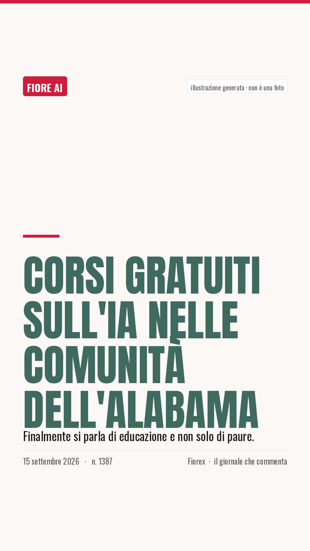 La cartolina verticale del pezzo, per le storie