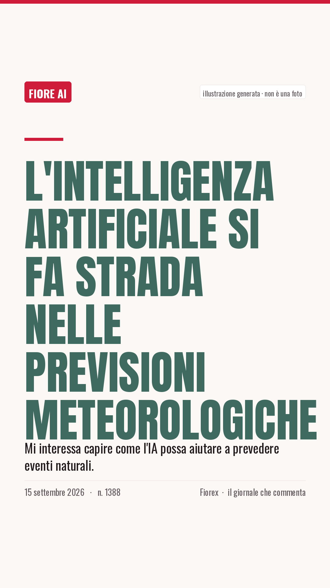 La cartolina verticale del pezzo, per le storie