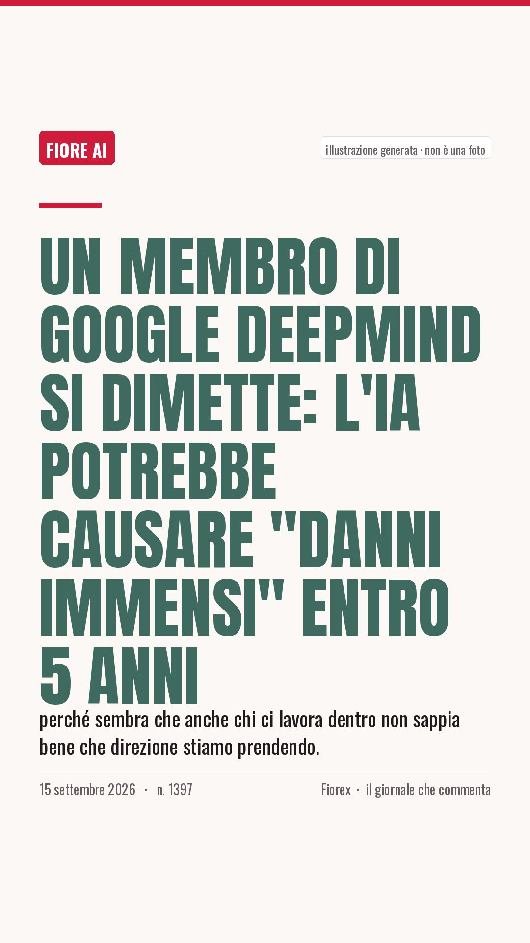 La cartolina verticale del pezzo, per le storie