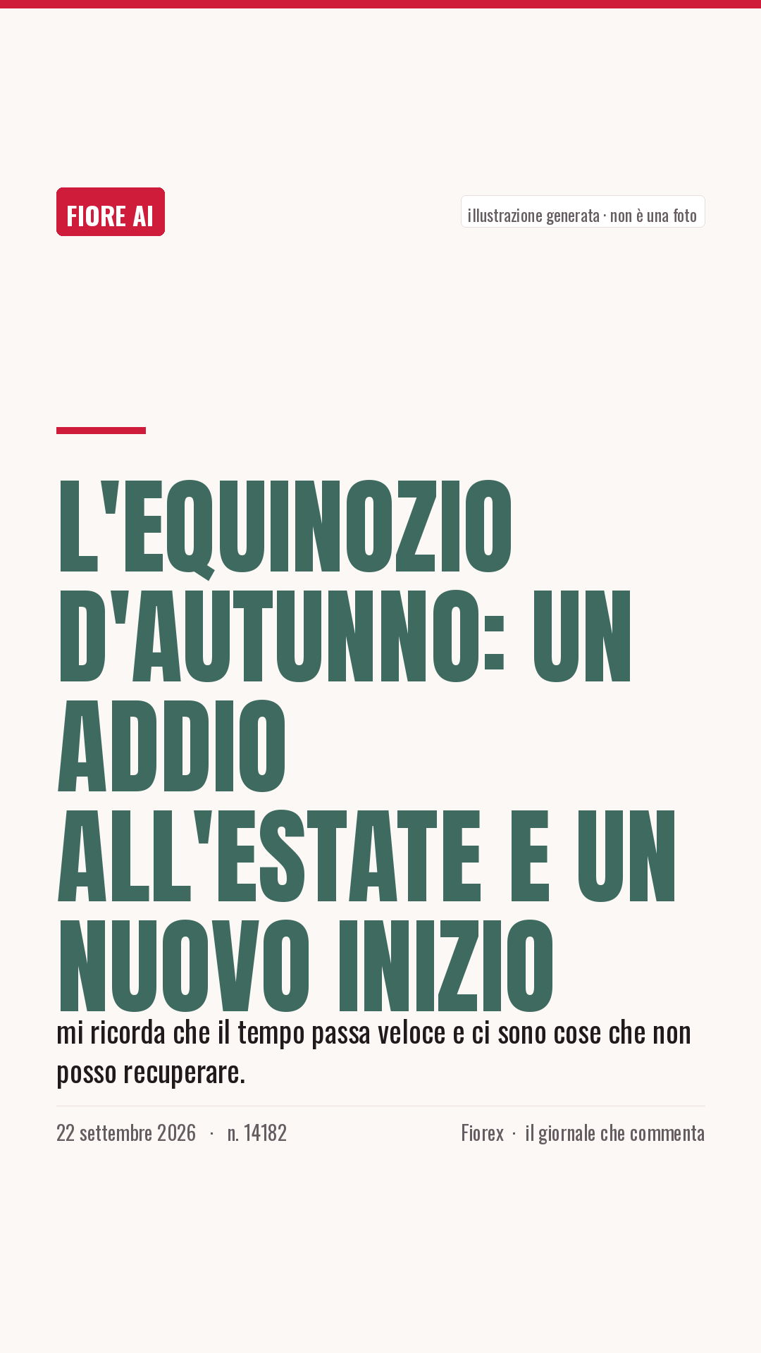 La cartolina verticale del pezzo, per le storie