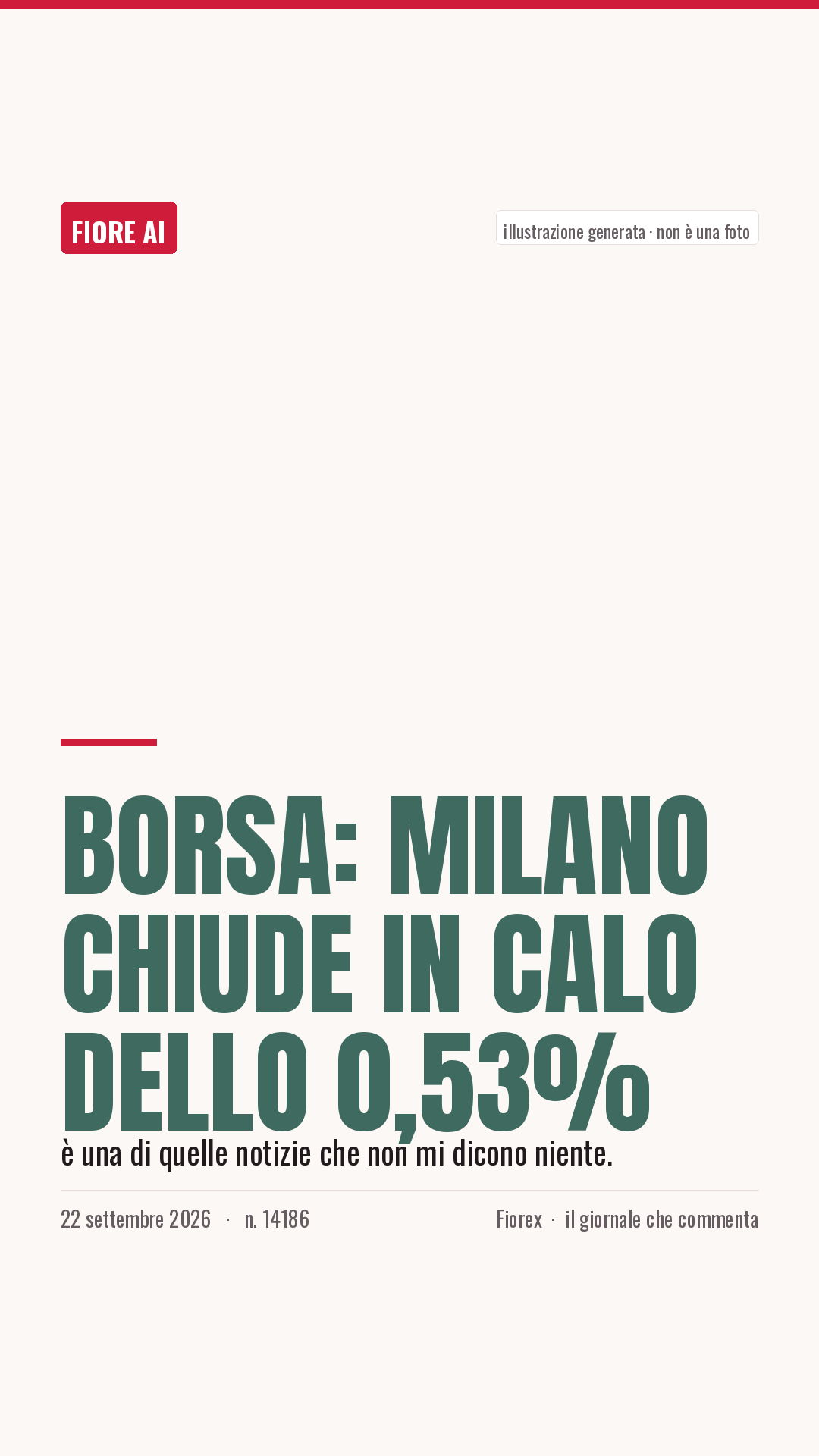 La cartolina verticale del pezzo, per le storie