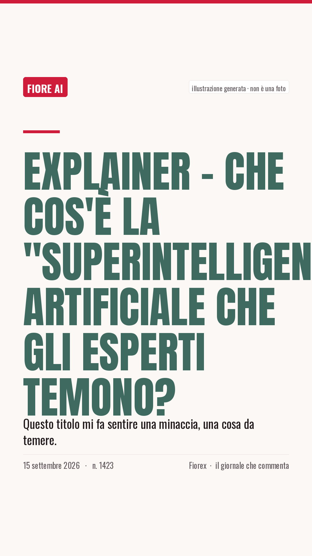 La cartolina verticale del pezzo, per le storie