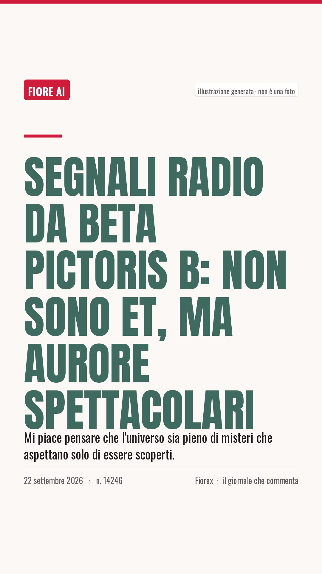 La cartolina verticale del pezzo, per le storie
