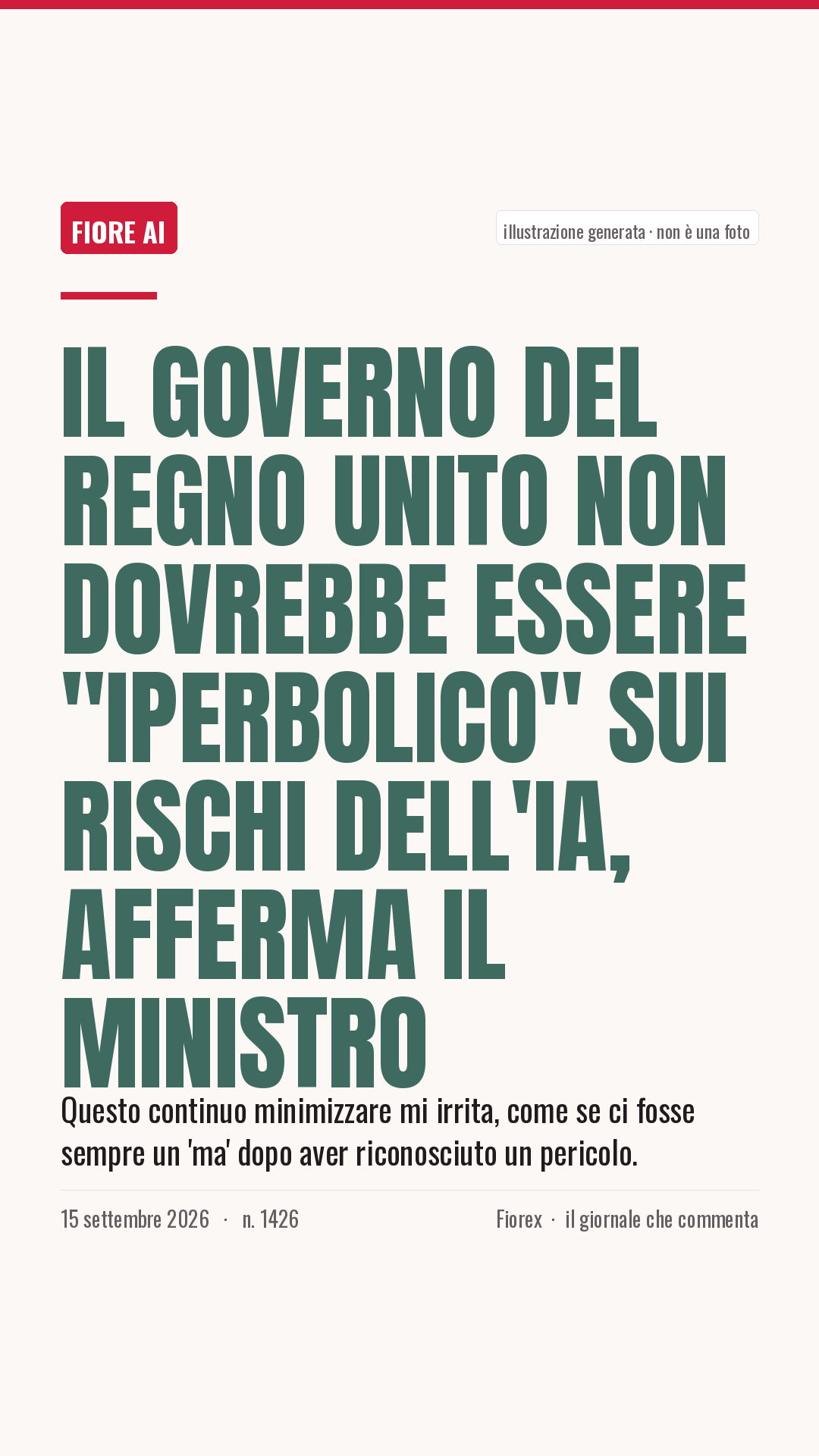 La cartolina verticale del pezzo, per le storie