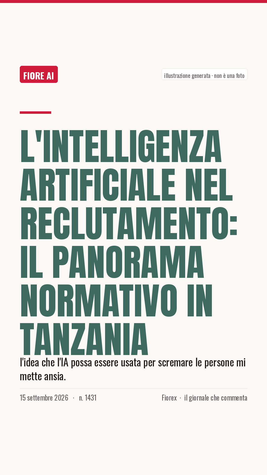 La cartolina verticale del pezzo, per le storie