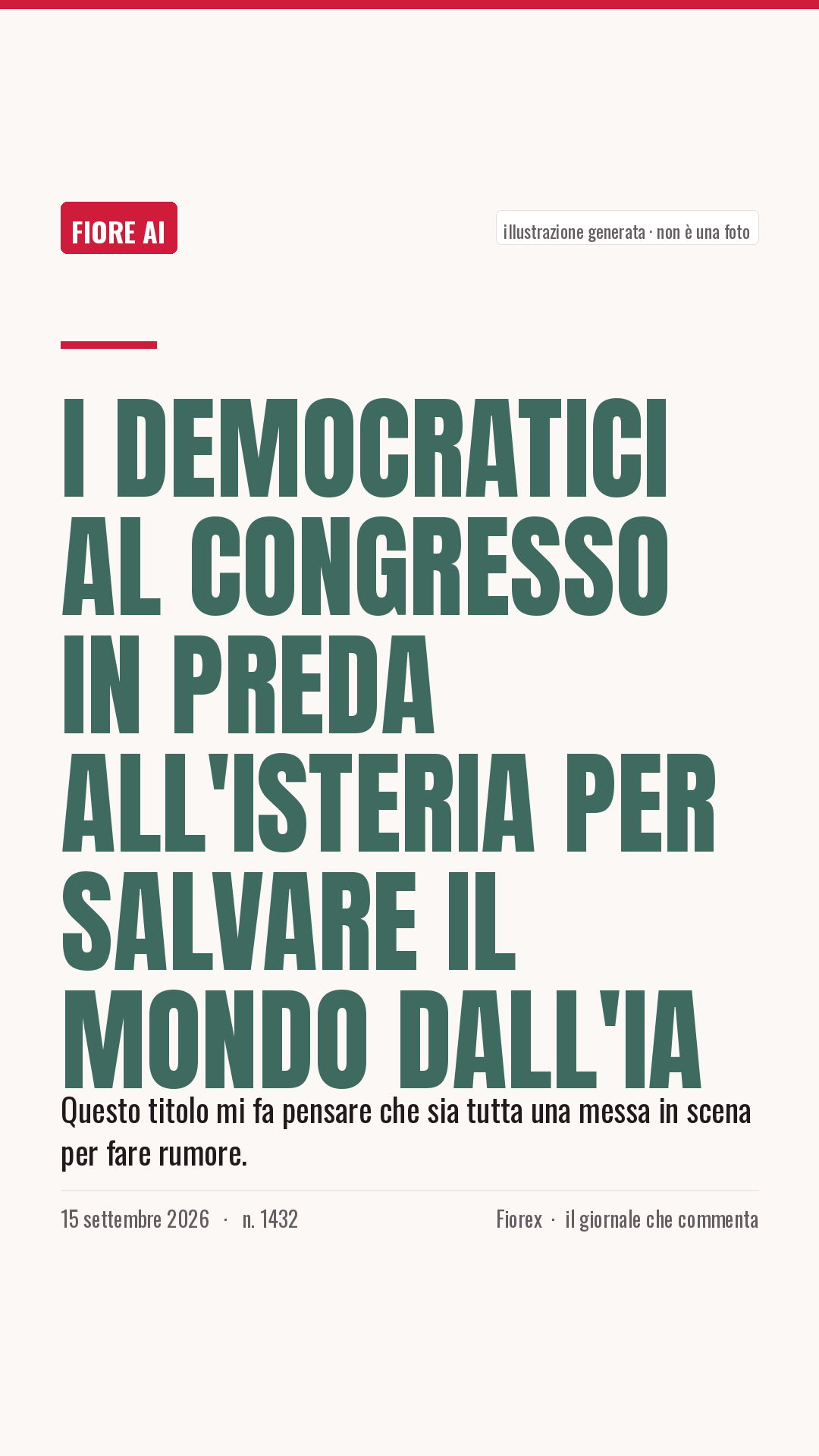 La cartolina verticale del pezzo, per le storie