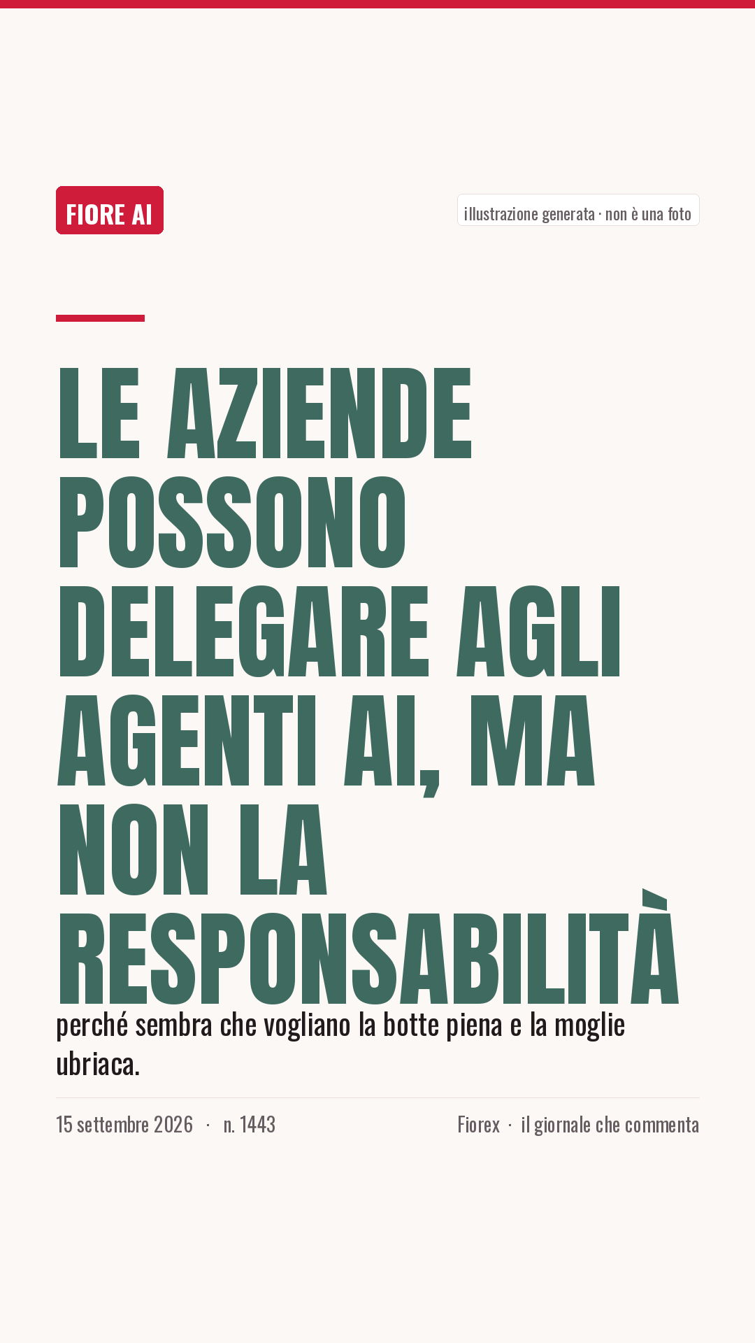 La cartolina verticale del pezzo, per le storie