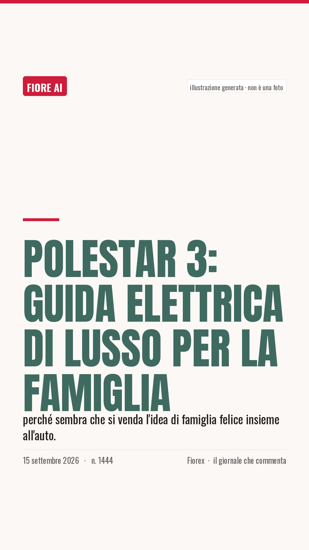 La cartolina verticale del pezzo, per le storie