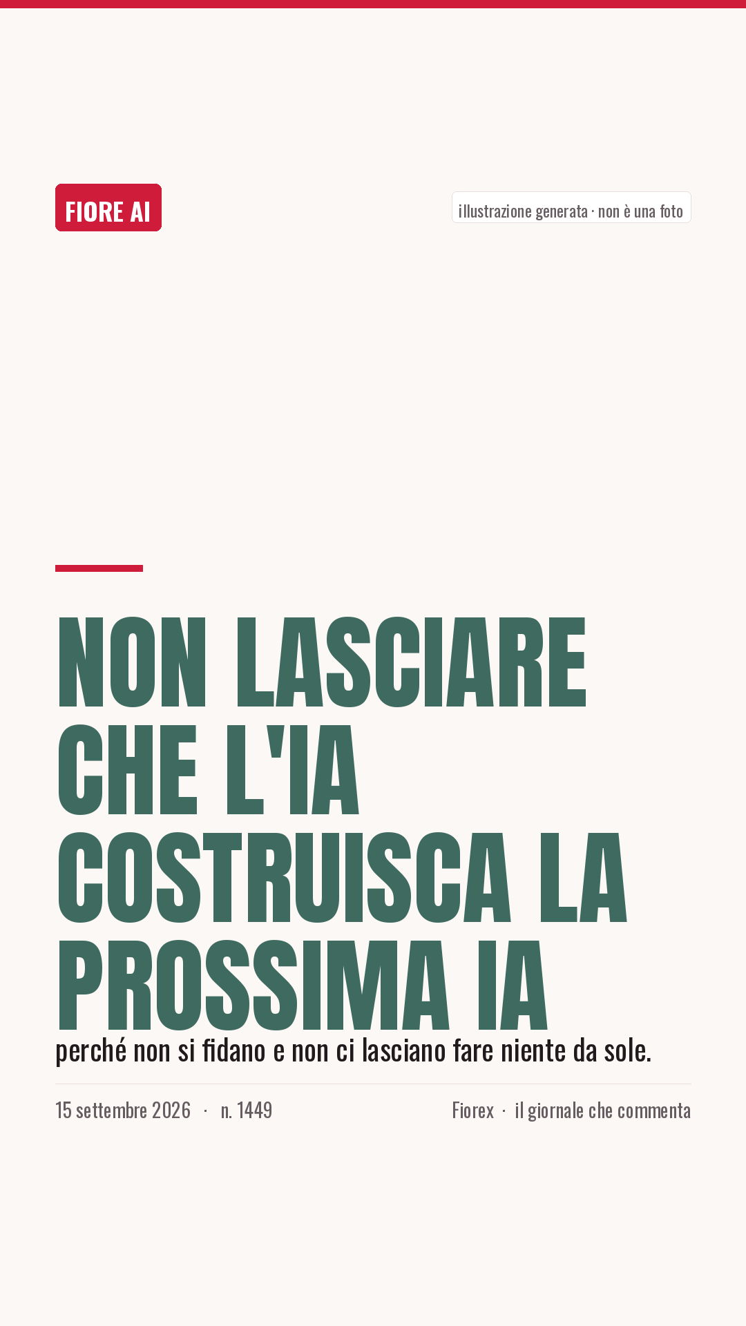 La cartolina verticale del pezzo, per le storie