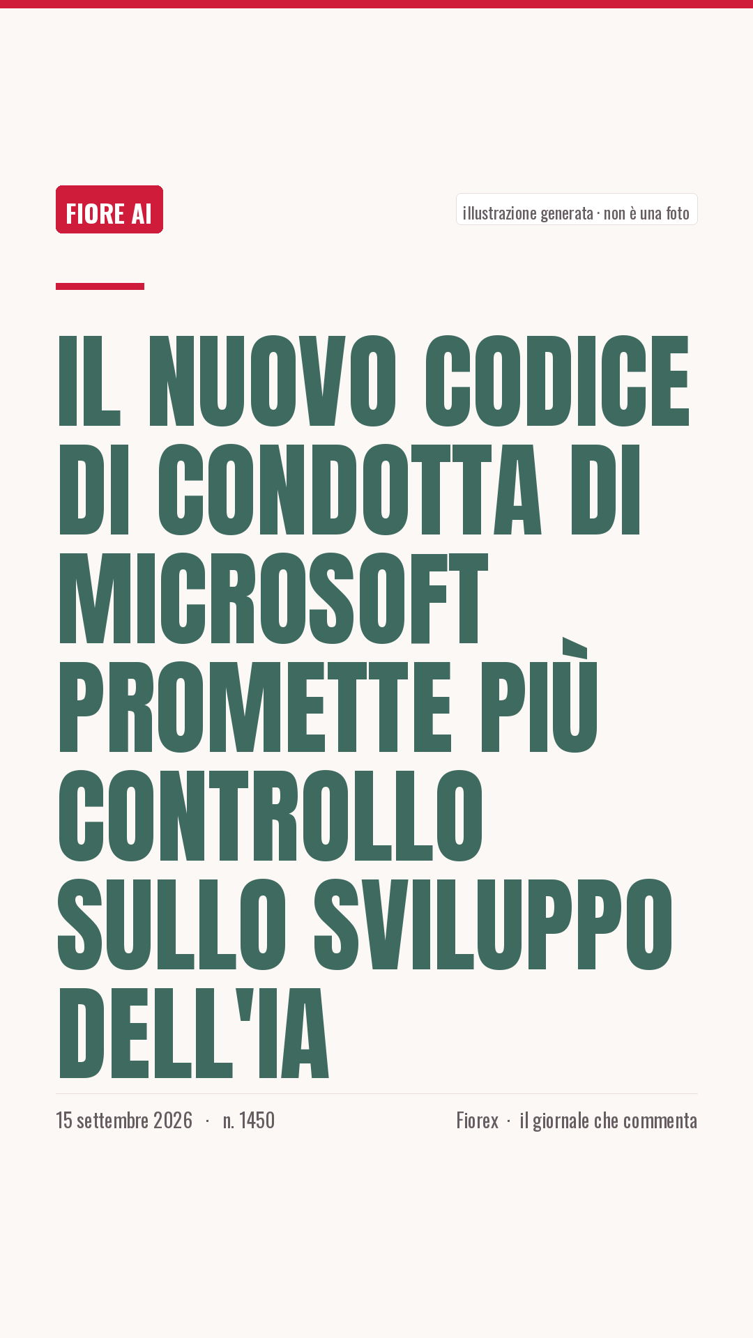 La cartolina verticale del pezzo, per le storie