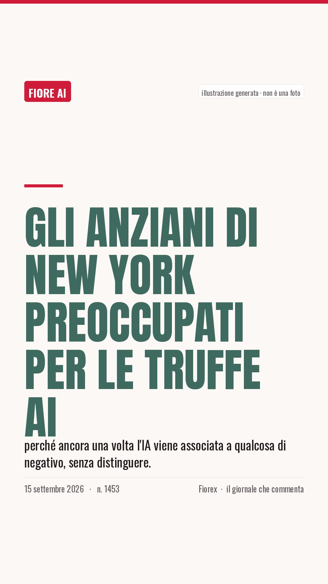 La cartolina verticale del pezzo, per le storie